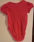 The Children's Place Pink Cotton Knit Glitter Graphic SS Snap Bodysuit 3-6M — photo 5
