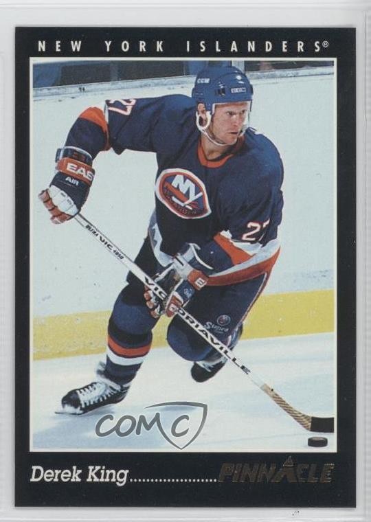 1993-94 Pinnacle French Derek King #128 0a0