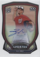 2015 Bowman Chrome Scouts' Updates Die-Cut AJ Cole #BSU-AC Auto 0wp6