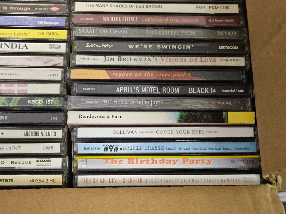 *LOT OF 100 CDS* Jazz/Oldies/Pop/Rock /Alternative CD Music Collection Foto 3 de 4