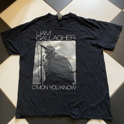 Liam Gallagher Cmon You Know Tour Tshirt Official Knebworth Manchester Oasis XL