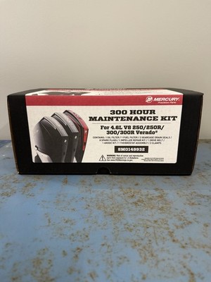 Mercury Outboard 300HR Maintenance Kit For 250-300 HP V8 Verado P/N: 8M0149932