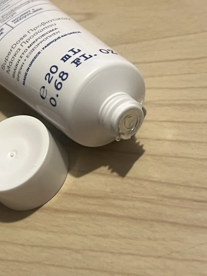 Korres Probiotic SuperDose Greek Yoghurt Face Mask 20ml Foil Sealed RRP £19.50 - Image 3 of 4