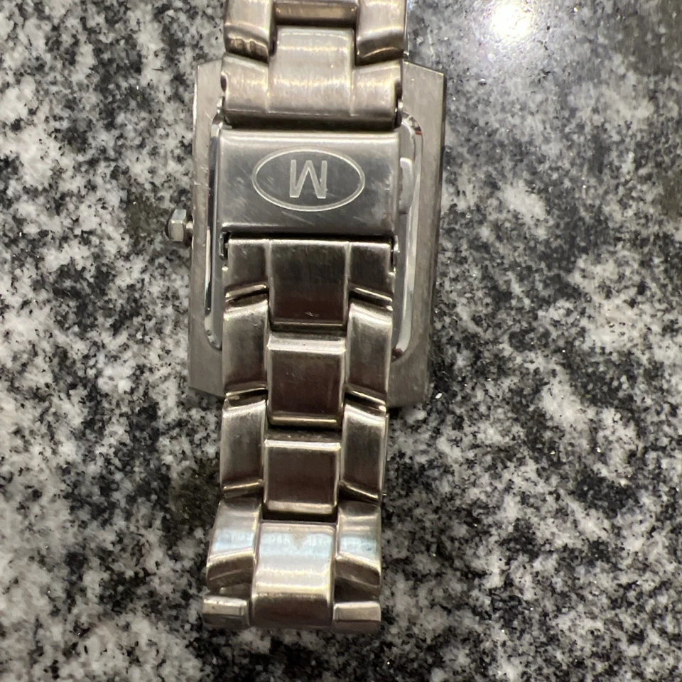 RARE VTG BEAUTIFUL MOVADO ELIRO PURPLE FACE WRIST WATCH QUARTZ 84 C1 455 3652178 - Image 3 of 4