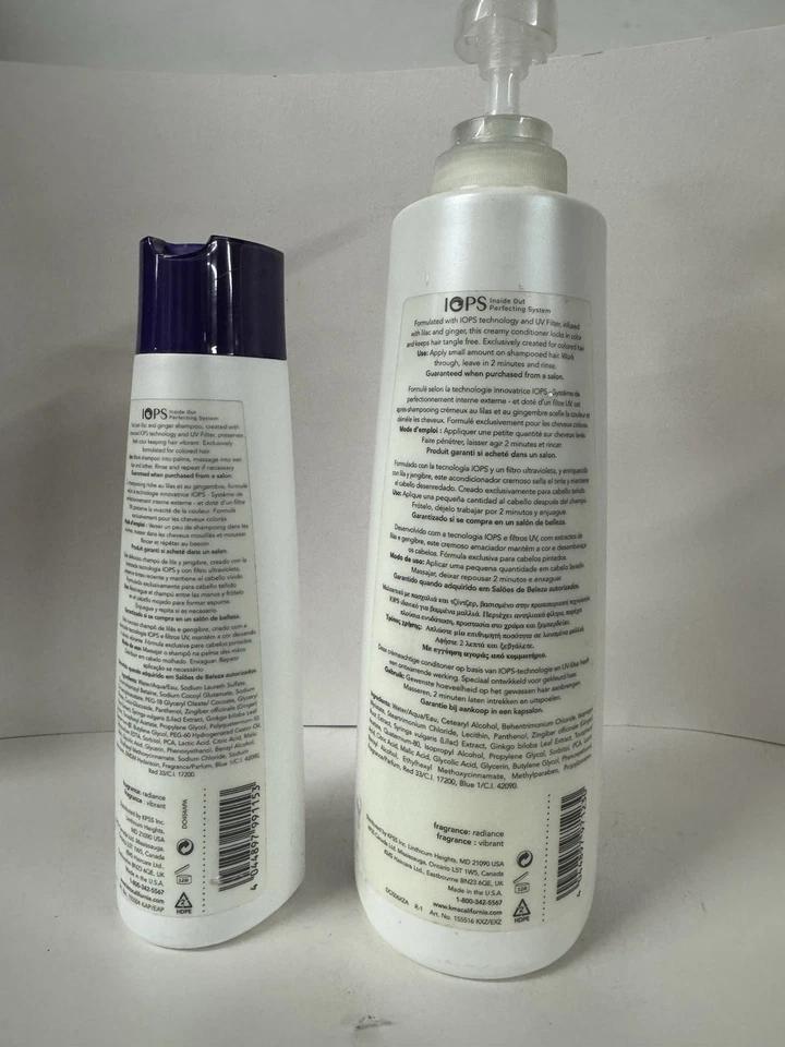 KMS Color Vitality shampoo 10.1 oz + Conditioner 25.3 oz - Image 2 of 2