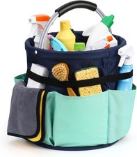 17L Cleaning Supply Caddy with Handle for Cleaning Supplies Organizer