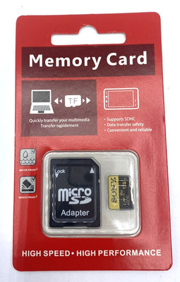 SONY Micro SDXC Speicherkarte 128 Gb inkl. Micro SD Adapter MemoryCard NEU