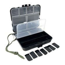 Tackle Storage Box Fishing Tackle Tray Box with Dividers Tackle Container