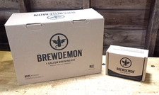 BrewDemon 1 Gallon Beer Making Kit W/ Bottles, Pilsner, Stout, And IPA