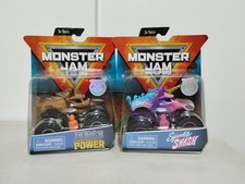 2019 Spin Master Sparkle Smash and Horse Power 1:64 Scale Monster Jam  Trucks