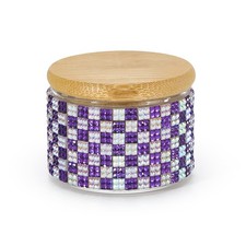 Nail Brush Washing Cup and Dappen Dish for Acrylic Nails, Purple