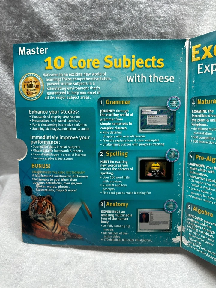 Encore Electronics Middle School Advantage 2001 Learning Software New Sealed - Image 3 of 4