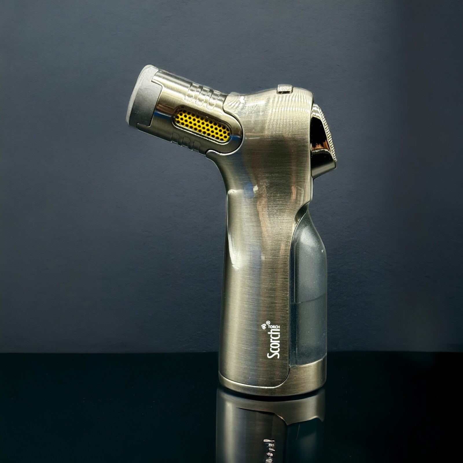 SCORCH TORCH Powerful Four Jet Flame Butane Refillable Torch Lighter 61754