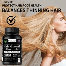 Saw Palmetto DHT Blocker Supplement Anti-Hair Loss Improved Prostate Health