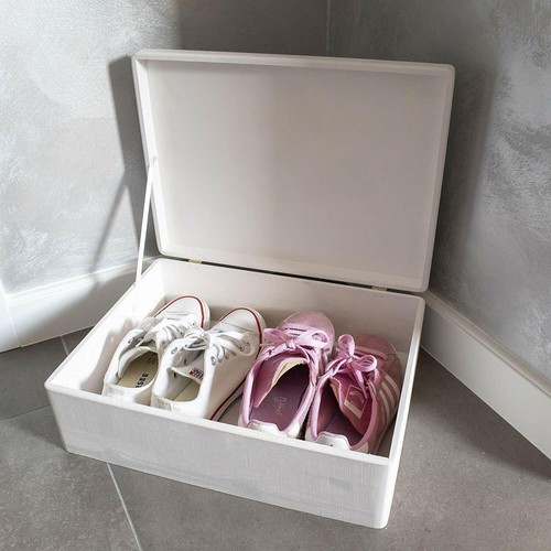 Creative Deco Caja de Madera con Tapa Caja de Almacenamiento | 40x30x14 cm | 10 Colores - Imagen 70 de 70