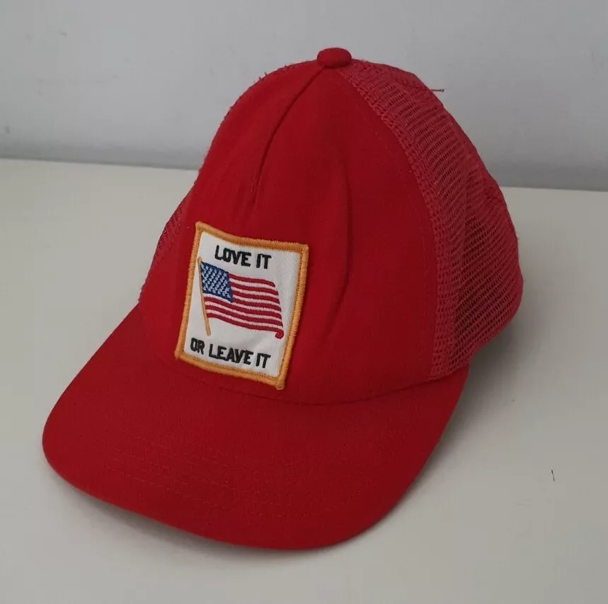 SS09 Supreme Love it or leave It trucker cap mesh hat vintage 2009 Very Rare