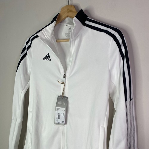 Adidas White Tiro 21 Training Jacket (Size XS) - BNWT - Picture 4 of 6