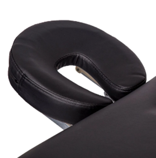 Best Massage TwoFold Portable Beech Wood Leather Massage Table Black