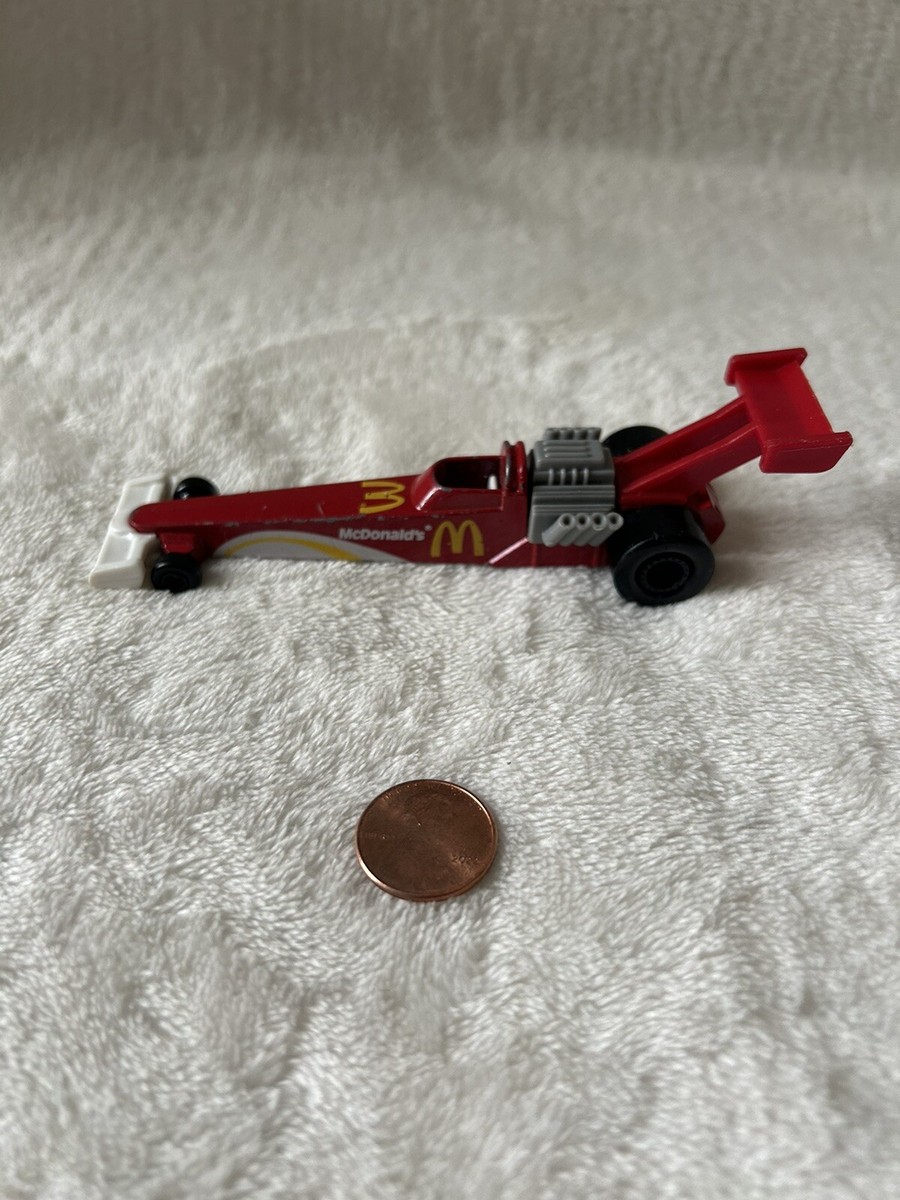 McDonald's ドラッグレーサーミニカー Vintage 1992-1993 McDonald's Hot Wheels Red Race Cars