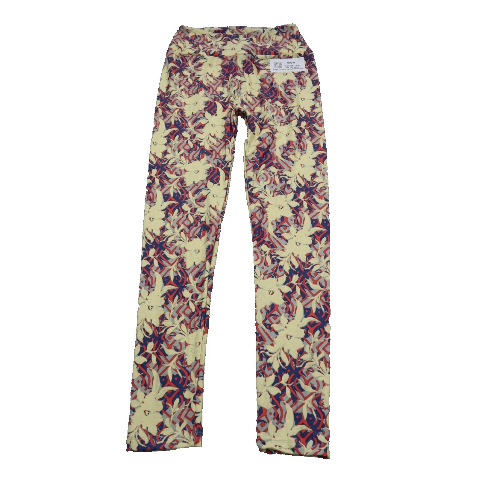 Mezcla de algodón Floral LuLaRoe Leggings para Mujer