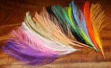 SPIRIT RIVER UV2 RAPTOR HACKLE. FLY TYING SALMON, STEELHEAD, SPEY. RHEA FEATHER.