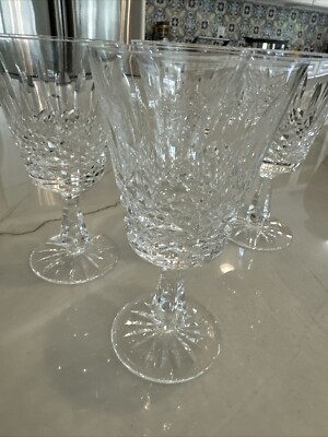 Waterford Crystal 4 Cut KENMARE Water/Wine Goblet(s) Mint 6.78