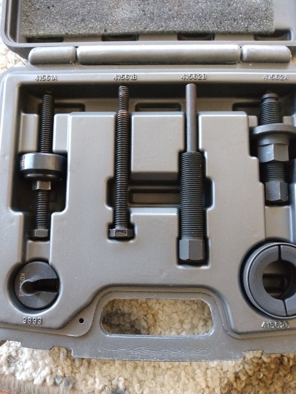 KD 41560 Power Steering Pump Pulley Puller Remover Installer Kit Inc