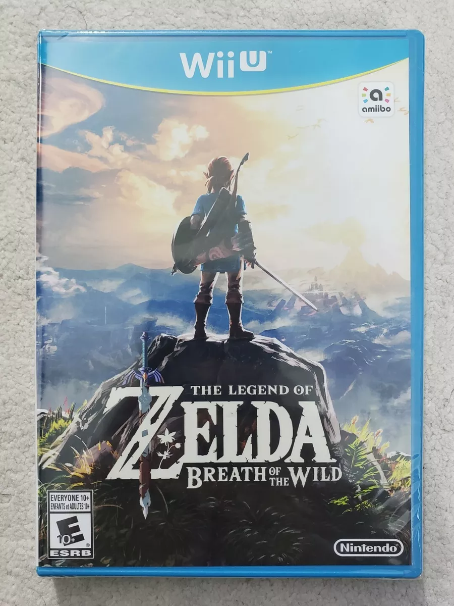 Nintendo Wii U The Legend Of Zelda Breath Of The Wild New Sealed