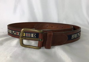 nautica flag belt