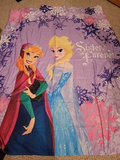 Disney Frozen Elsa and Anna shower curtain with HooksRings