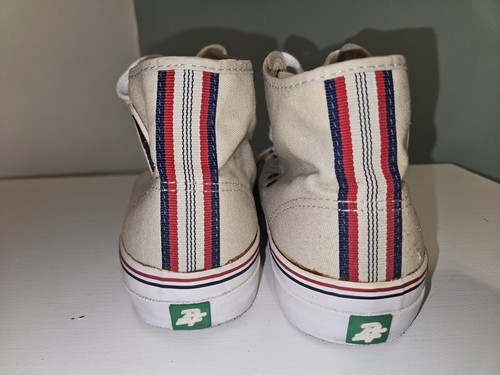 PF-Flyers Discontinued Unisex Center High-Top Sneaker Tan Men 8 US Women 9.5 - Picture 4 of 7