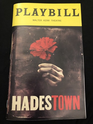 NEW Broadway Musical Playbill 2019 Hadestown Amber Gray Patrick Page - 第 1/4 張圖片