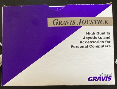 Vintage Gravis Analog Joystick Controller PC Flight Stick