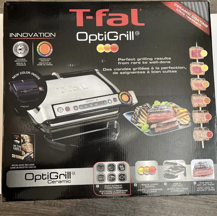 GC713D40_SI, Tefal Health Grill, automatic sensor