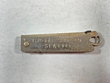Turrell Shoe Co Seattle Advertising Shoe Boot Hook Mettleton Bostonian