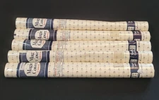 Vtg Magic Cover Self Adhesive Vinyl Contact Paper/Shelf Liner Lot of 5 Flowers