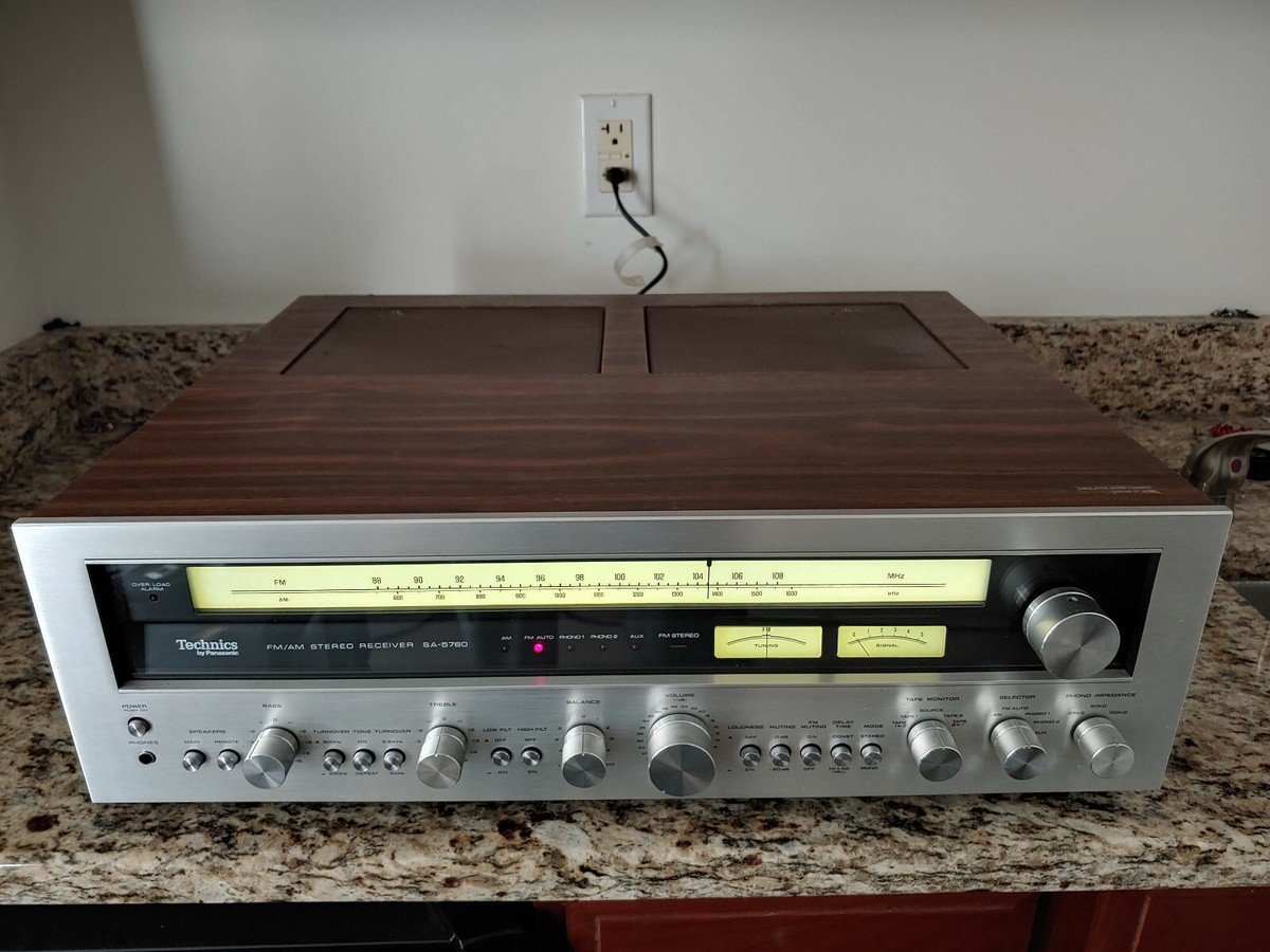 Technics SA-5760 AM FM Receiver 165 WPC RMS | eBay