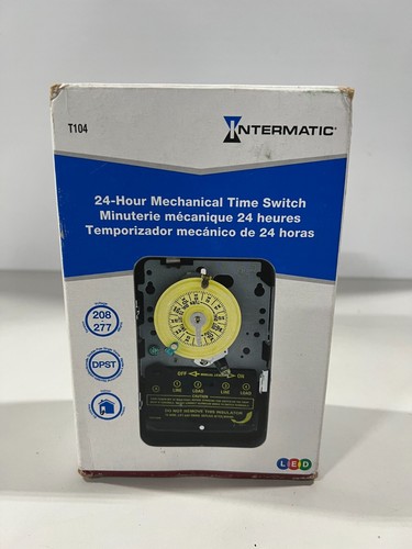 Intermatic T104 24-Hour Mechanical Time Switch - 第 1/3 張圖片
