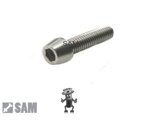 1 Stück Titanschraube DIN 912 konisch Titan Gr.5 M5X25 Material 3.7165 titanium - Bild 1 von 1