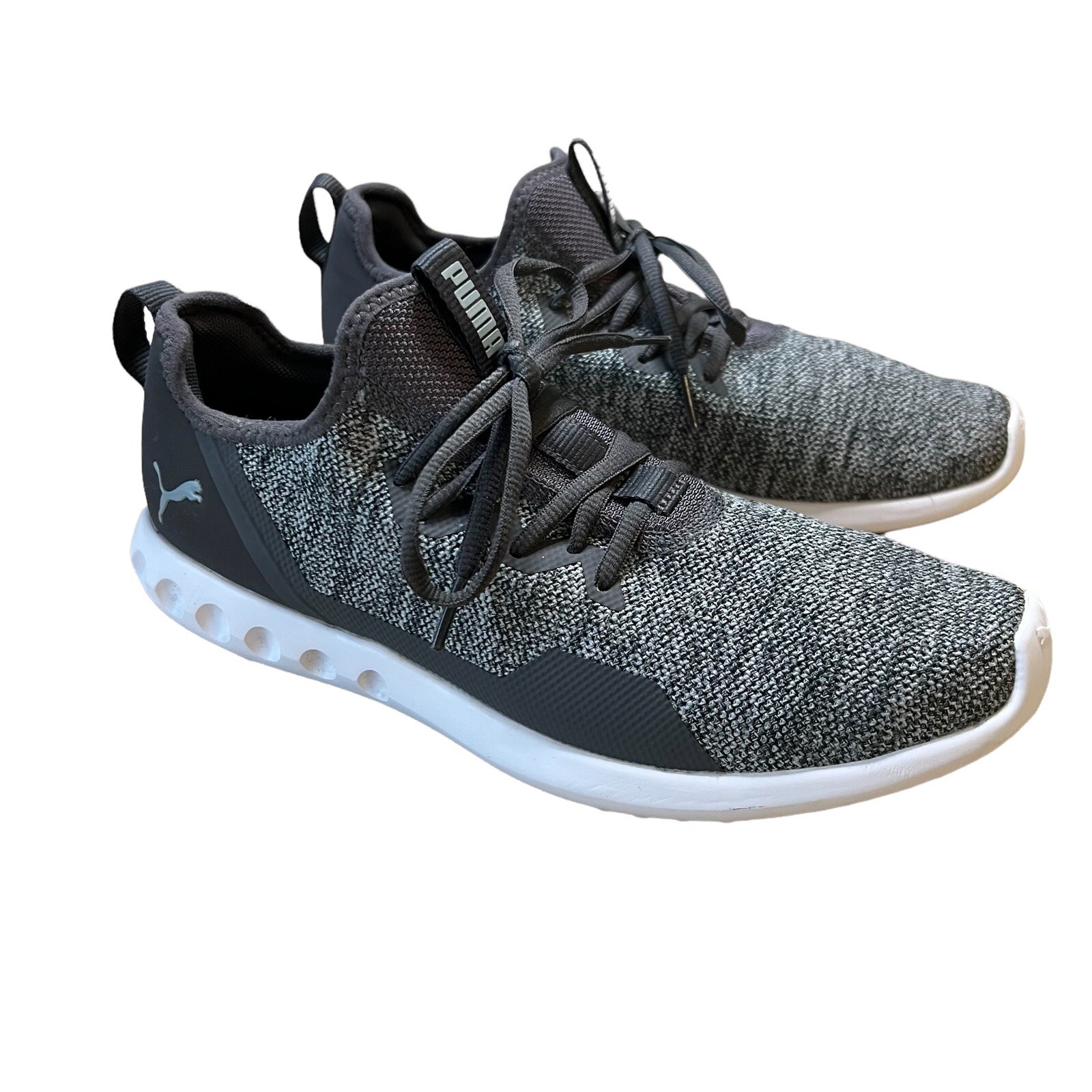Puma Mens Carson 2 x Knit Lifestyle Performance Running Shoes