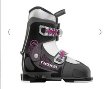 NEW kids ski boots SIZE ADJUSTABLE ITALY Roxa girls Chameleon 18- 21.5
