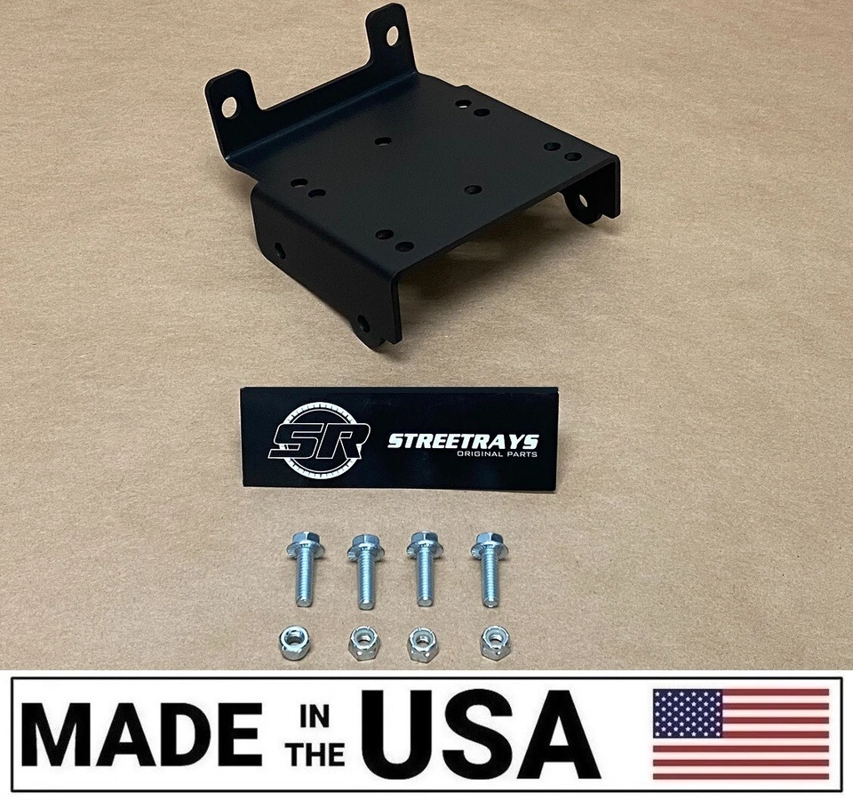[SR] Heavy Duty ATV Winch Mounting Bracket FOR Suzuki King Quad 450 500 700 750 - Image 3 of 4