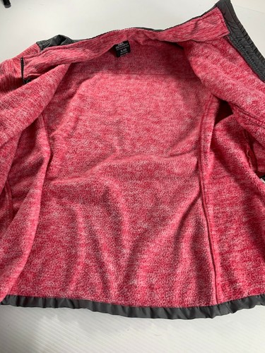 Snowzu Platinum Collection Womens Jacket Size XL Gray Pink Full Zip Front - Picture 8 of 10