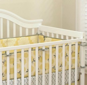 the peanut shell crib bumper