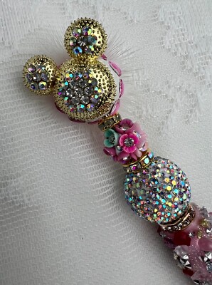 Custom hand made beaded pens! Bling pens! Gifts, basket filler, teen, Mickey!