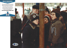 PETER BILLINGSLEY SIGNED A CHRISTMAS STORY RALPHIE 8x10 PHOTO 3 BECKETT COA BAS