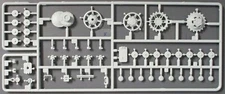 Dragon 1/35th Scale Pz Kpfw IV w/Panther F Turret Parts Tree A from Kit No. 6824