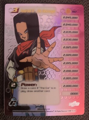 2001 Dragon Ball Z TCG - Android 17, The Destroyer - Cell Saga - #197 - Foil