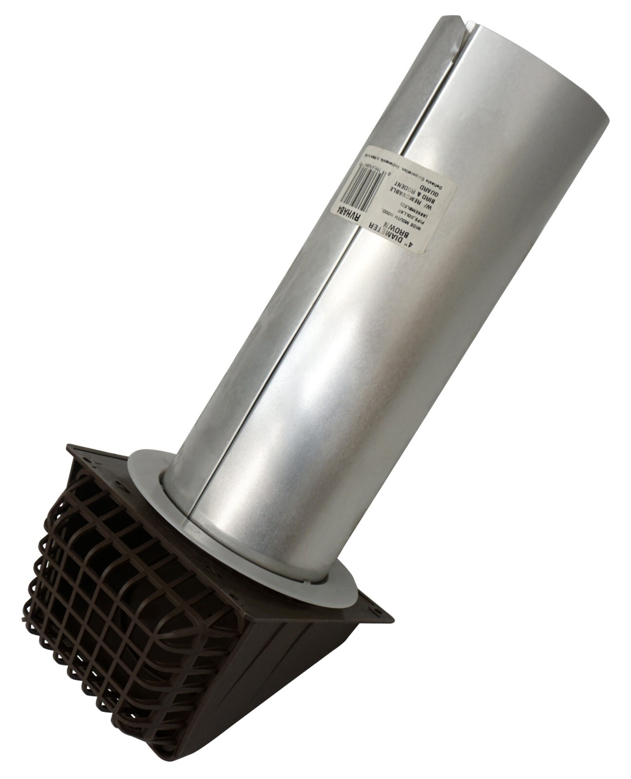 RVHAB4 - 4" Wide Mouth Vent Hood with Brown Bird Guard by Deflect-O | eBay