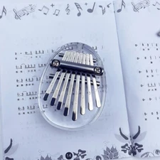 Mini 8 Keys Finger Kalimba Thumb Piano Portable Beginners Gift
